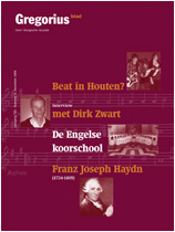 tijdschrift Gregoriusblad - cover